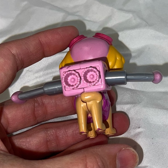 7 Skye toy figures Paw patrol Mighty pups action pup pack super paws plush movie - Picture 11 of 16